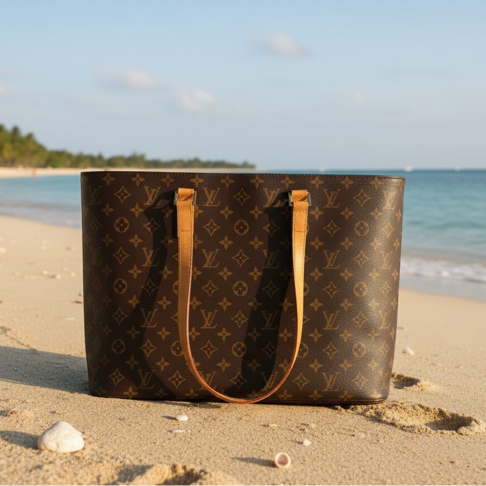 Vintage Louis Vuitton Monogram Luco Tote